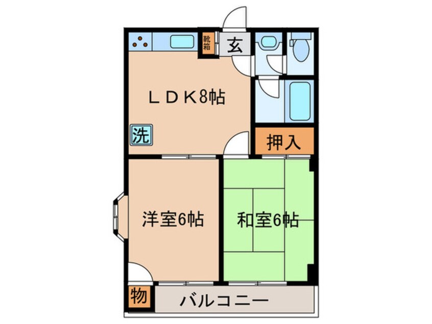 間取図 宮内ハイツ