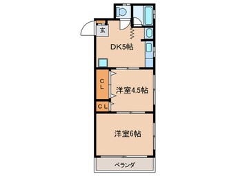 間取図 前川マンション