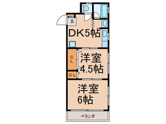 間取図 前川マンション