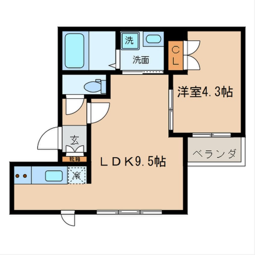間取図 Ｍａｉｓｏｎ Ｂｌｉｓｓ