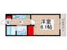 ＨＳ柏 1Kの間取り