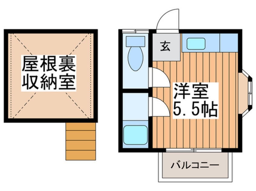 間取図 北町ガ－デン