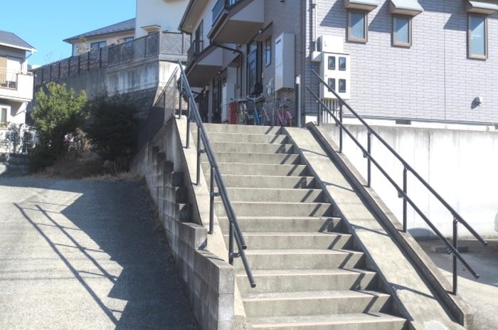 エントランス部分 ラックフィル中川Ｂ