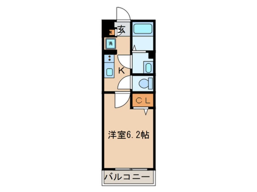 間取図 リブリ・グランパル川崎