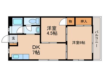 間取図 サンケイコ－ポ