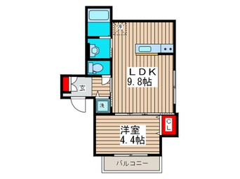 間取図 タウンコート妙典