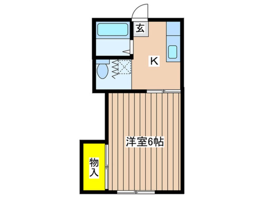 間取図 コ－ポ内藤