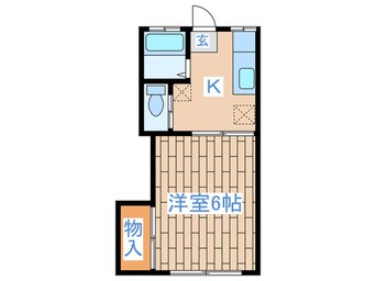 間取図 コ－ポ内藤