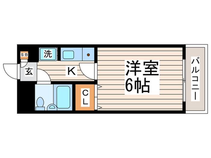 間取り図 ベルエア－南長崎