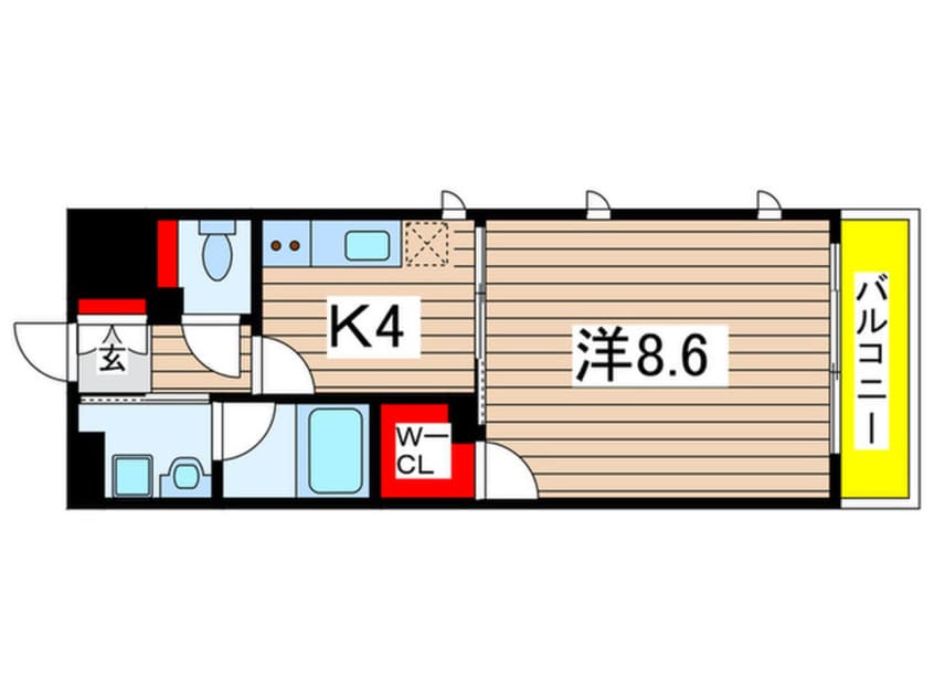間取図 メゾン・ド・ジュピタ－