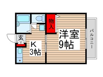 間取図 メゾニティ本郷