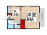 メゾニティ本郷 1Kの間取り