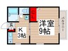 メゾニティ本郷 1Kの間取り