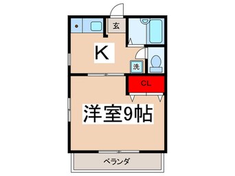 間取図 メゾニティ本郷