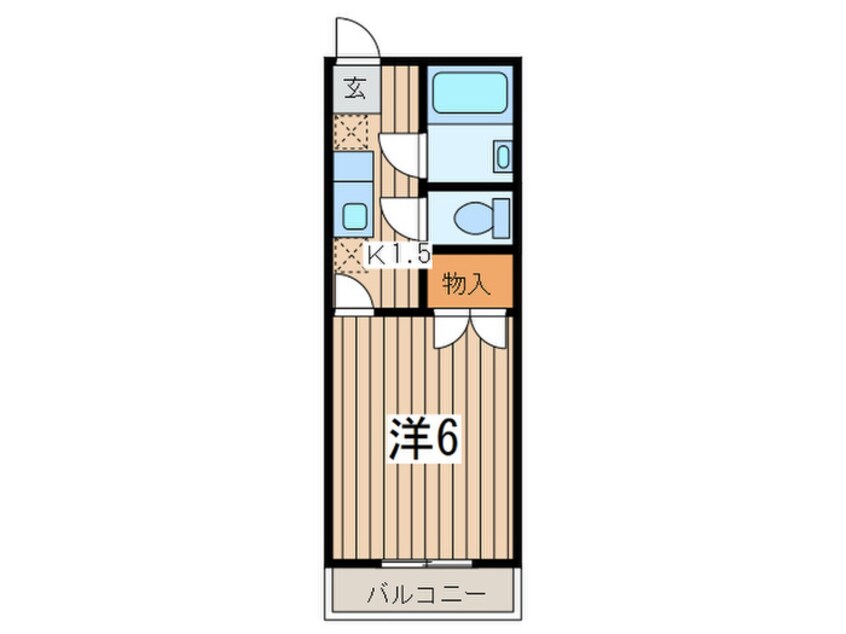 間取図 ジュネス・コト－