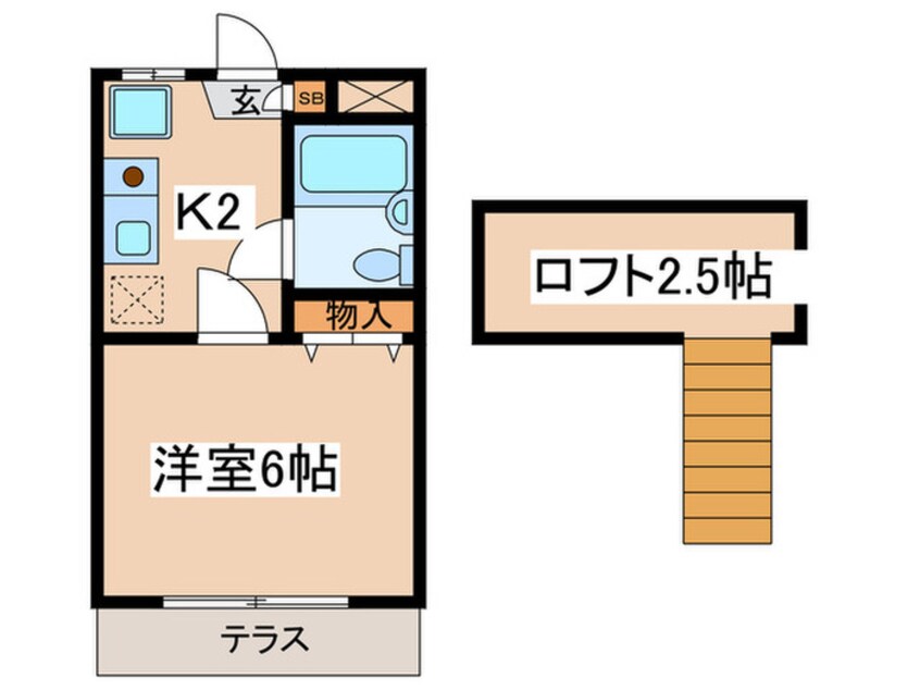 間取図 レジデンス拾弐番館