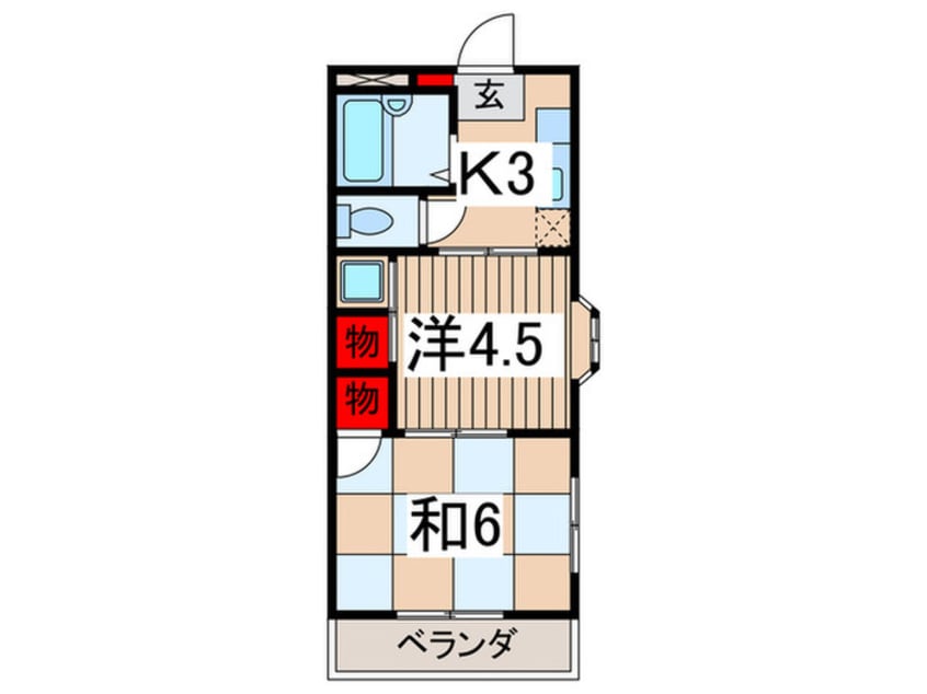 間取図 ア－バンキャッスル