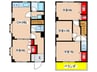 フローラル元住吉 4DKの間取り