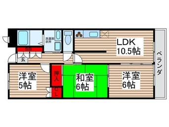 間取図 イ－ストコ－トＳＫ