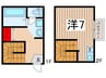 メゾン・ド・リオン 1SRの間取り