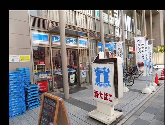 ローソン　茗荷谷駅前店(コンビニ)まで395m 江戸小日向マンション