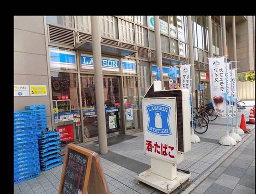 ローソン　茗荷谷駅前店(コンビニ)まで395m 江戸小日向マンション