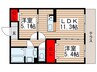 ファミユ　Ｂ 2LDKの間取り