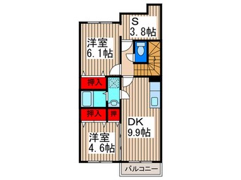 間取図 クレべ－ル