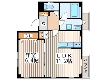 間取図 ＳＯＬＥＡＤＯ