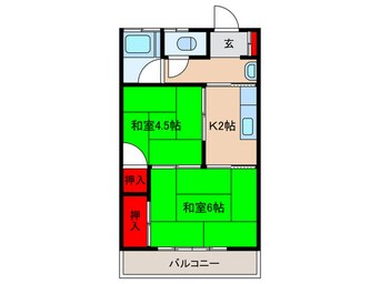 間取図 栄荘