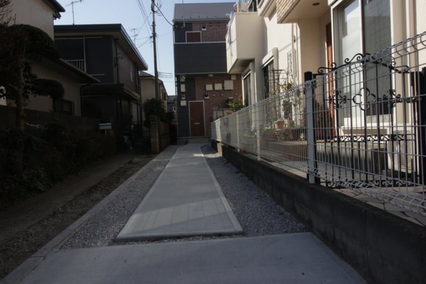 エントランス部分 セルフィ