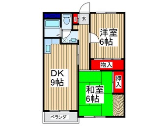 間取図 ビュー光ヶ丘