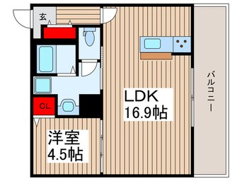 間取図 Impleos朝霞根岸台