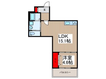 間取図 Impleos朝霞根岸台