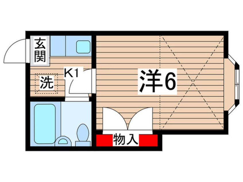 間取図 第４光ハイツ