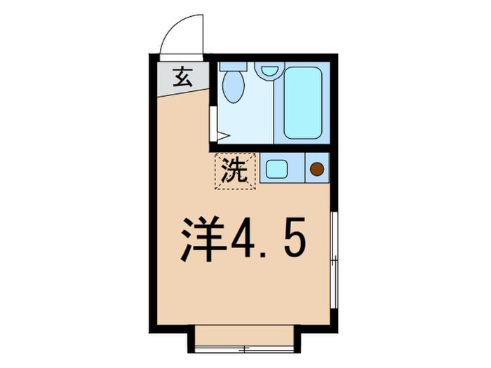 間取り図 アミ－ル東大前