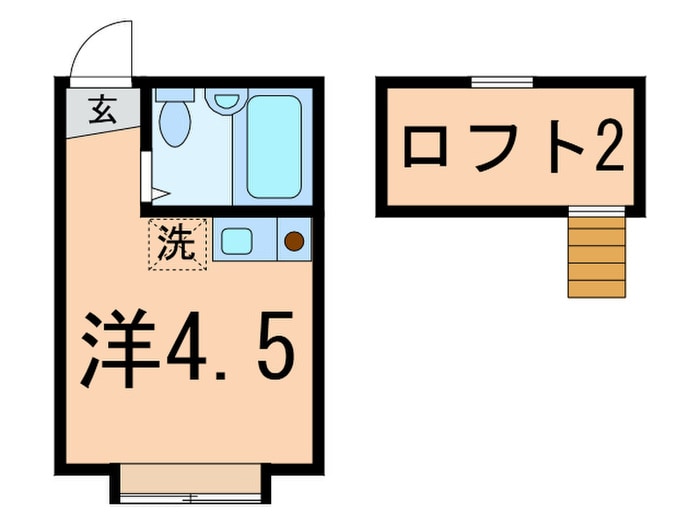 間取り図 アミ－ル東大前