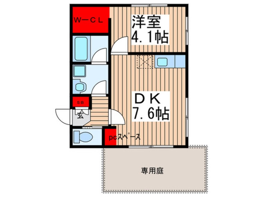 間取図 ビジュノワ－ル