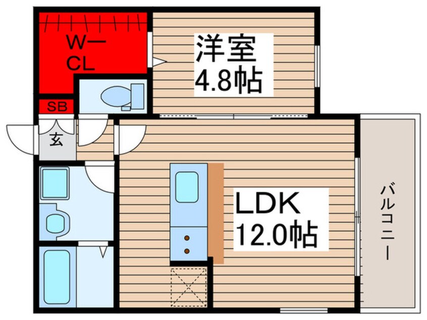 間取図 ＣＲＥＡＬ門前仲町