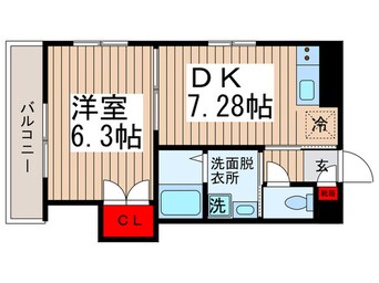 間取図 ロイヤルテラス橘亀戸