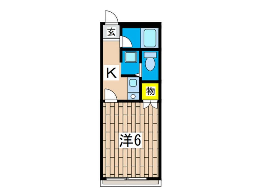 間取図 フェリース上大岡