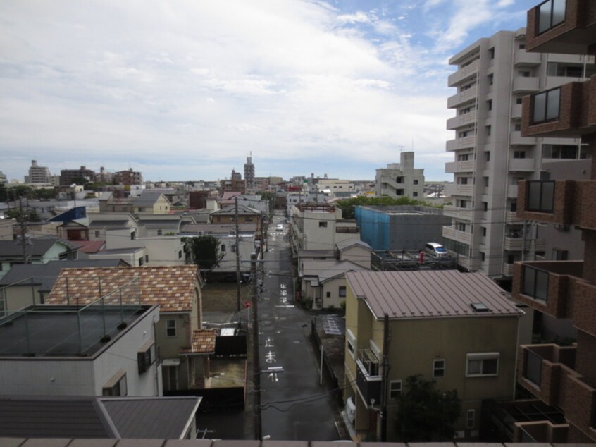 室内からの展望 レーベン見附町