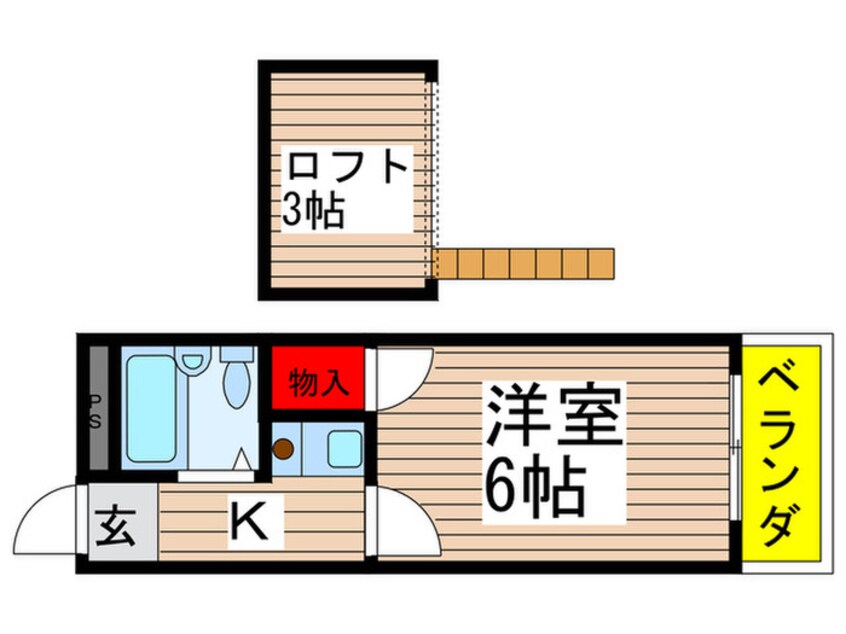 間取図 モンジュール馬橋