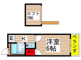 間取図 モンジュール馬橋