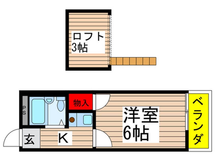 間取図 モンジュール馬橋