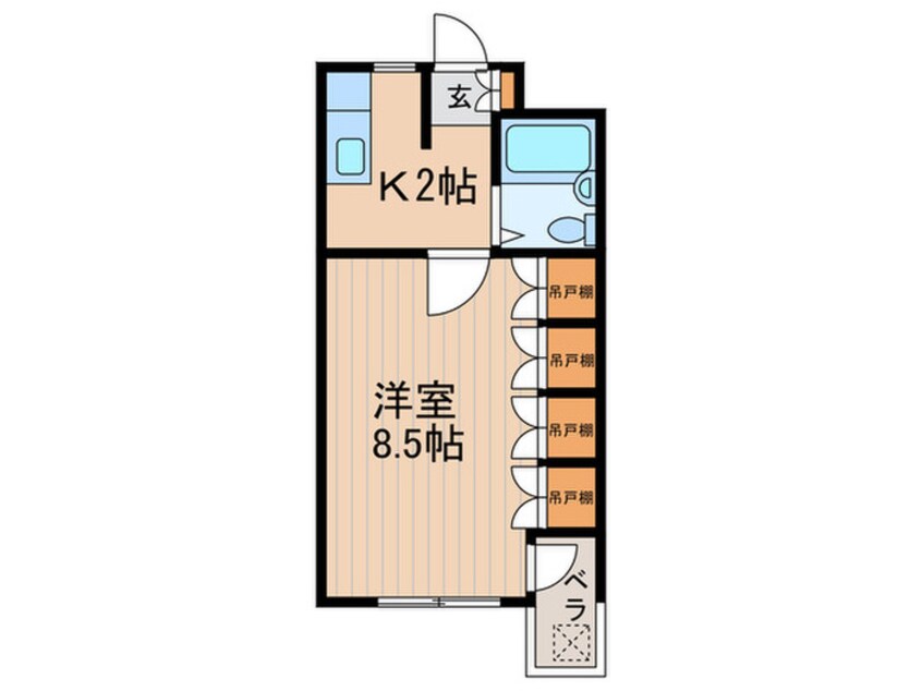 間取図 ホワイトヴィラ８６