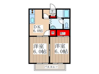 間取図 ガ－デンコ－トＡ