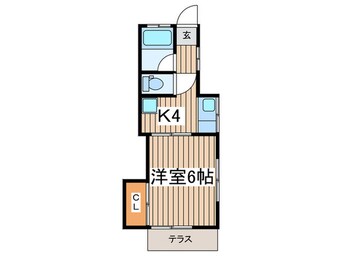 間取図 小林アパ－ト