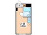 ダイヤモンドビル東日本橋第３ 1Rの間取り
