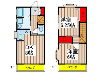 間取図 Terrace Dandelion